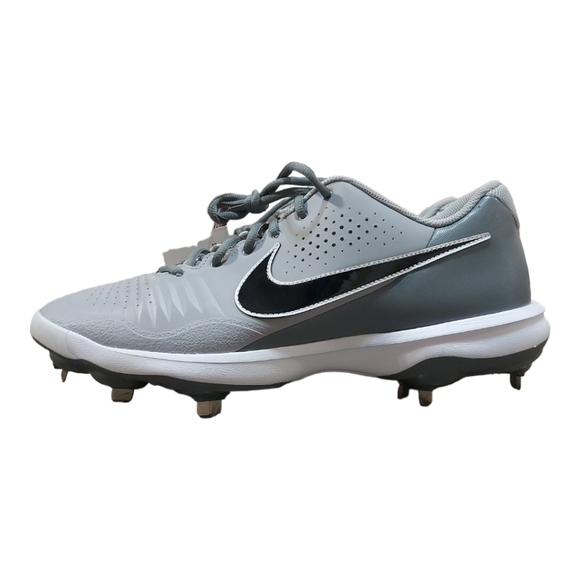 Nike Alpha Huarache 3 Varsity Low Mens Smoke Grey Baseball Cleats Size 13 - Picture 5 of 8